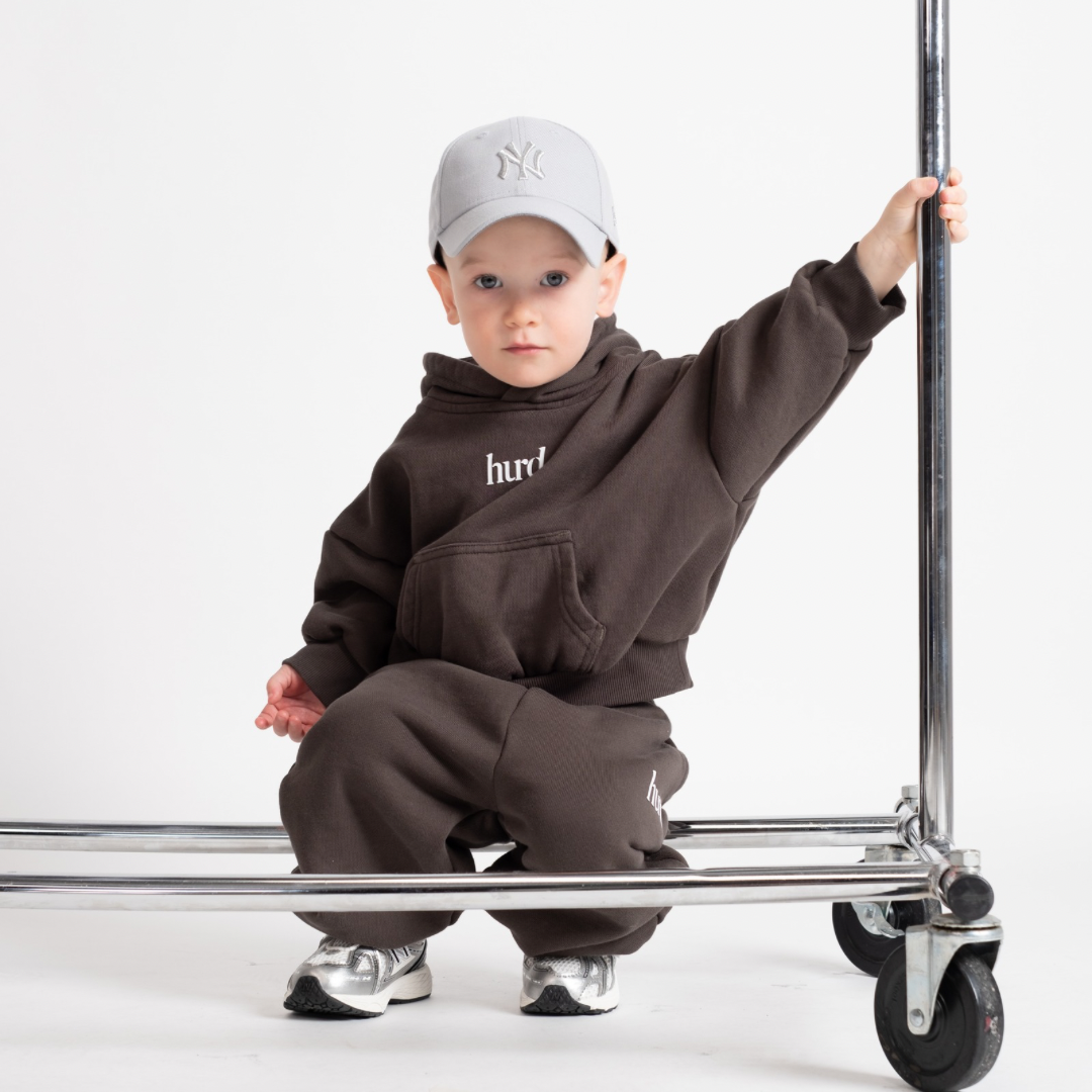 ESSENTIAL Kids Hoodie - Shadow